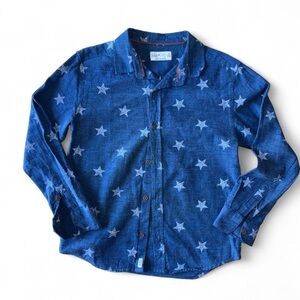 Zara Kids Blue Star Pattern, Size 9yrs
